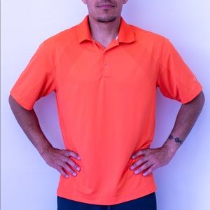 Nike Gold Shirt | Dry-fit polo | Nike men’s medium